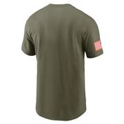 Florida Jordan Brand Military Dri-fit Cotton Team Issue Crew Tee